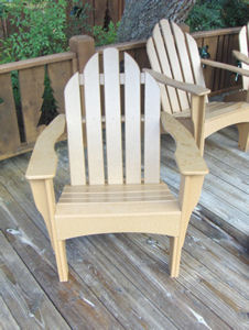 Recycled Plastic Adirondack Chair
