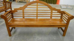 5' Wooden Outdoor Benches for Hotels & Resorts