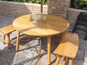 Commercial Wood Furniture Refinishing and Repainting