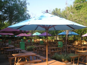 Hexagon Market Umbrellas