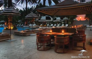 Large Umbrellas for Beachfront Hotels